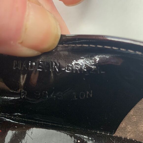 Bernardo cow hair black leather flats - Picture 7 of 8